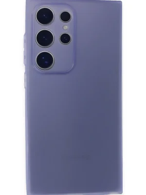Newface Samsung Galaxy S24 Ultra Kılıf Puma Silikon - Mor