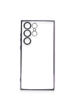 Newface Samsung Galaxy S24 Ultra Kılıf Razer Lensli Silikon - Siyah - Görsel 3