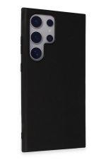 Newface Samsung Galaxy S24 Ultra Kılıf Taft Kapak - Siyah