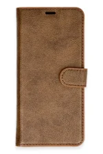 Newface Samsung Galaxy S24 Ultra Kılıf Trend S Plus Kapaklı Kılıf - Taba - Görsel 2