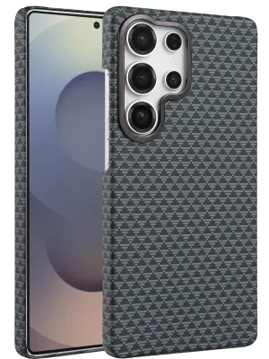 Newface Samsung Galaxy S24 Ultra Vega Magsafe Kapak - Gri