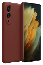 Newface Samsung Galaxy S25 Edge First Silikon - Bordo