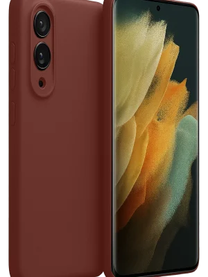 Newface Samsung Galaxy S25 Edge First Silikon - Bordo