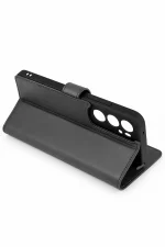 Newface Samsung Galaxy S25 Edge Trend S Plus Kapaklı Kılıf - Siyah - Görsel 6