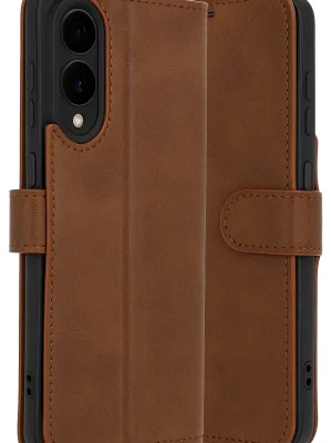 Newface Samsung Galaxy S25 Edge Trend S Plus Kapaklı Kılıf - Taba