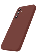 Newface Samsung Galaxy S25 FE First Silikon - Bordo - Görsel 3