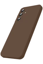 Newface Samsung Galaxy S25 FE First Silikon - Kahverengi - Görsel 3
