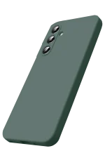 Newface Samsung Galaxy S25 FE First Silikon - Koyu Yeşil - Görsel 3