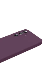 Newface Samsung Galaxy S25 FE First Silikon - Mürdüm - Görsel 2