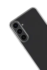 Newface Samsung Galaxy S25 FE Kılıf Lüx Şeffaf Silikon - Görsel 3