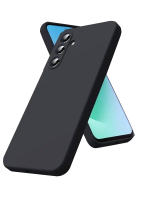 Newface Samsung Galaxy S25 FE Nano içi Kadife Silikon - Siyah