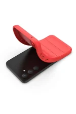 Newface Samsung Galaxy S25 FE Optimum Silikon - Kırmızı - Görsel 3