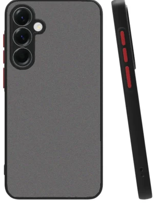 Newface Samsung Galaxy S25 Kılıf Montreal Silikon Kapak - Siyah