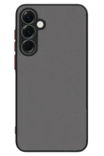 Newface Samsung Galaxy S25 Plus Kılıf Montreal Silikon Kapak - Siyah - Görsel 2