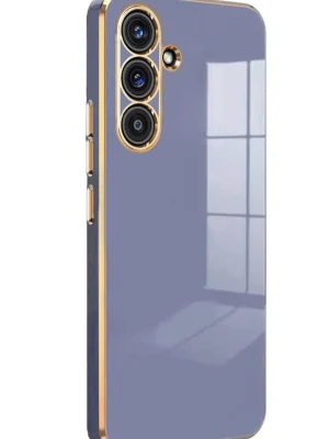 Newface Samsung Galaxy S25 Plus Kılıf Volet Silikon - Mavi