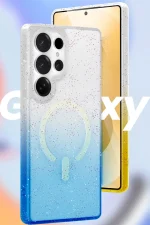 Newface Samsung Galaxy S25 Pummel Shiny Magsafe Kapak - Pembe - Görsel 2