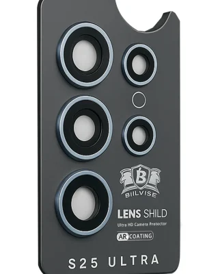 Newface Samsung Galaxy S25 Ultra Bilvis Titan Kamera Lens - Lacivert