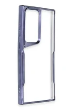 Newface Samsung Galaxy S25 Ultra Kılıf Boyi Silikon Kapak - Lacivert - Görsel 2