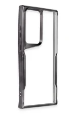 Newface Samsung Galaxy S25 Ultra Kılıf Boyi Silikon Kapak - Siyah - Görsel 2