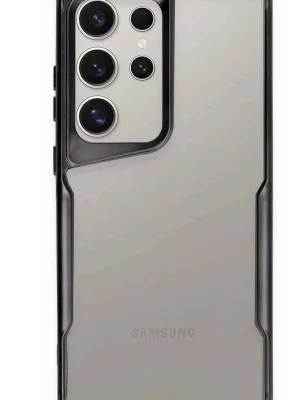 Newface Samsung Galaxy S25 Ultra Kılıf Boyi Silikon Kapak - Siyah