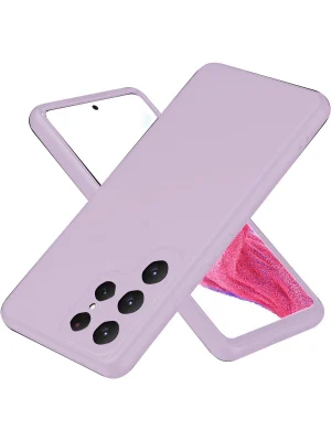 Newface Samsung Galaxy S25 Ultra Kılıf First Silikon - Lila