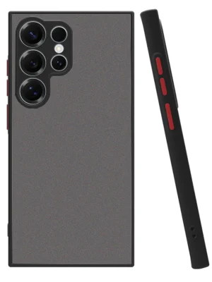 Newface Samsung Galaxy S25 Ultra Kılıf Montreal Silikon Kapak - Siyah