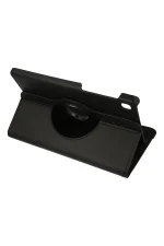 Newface Samsung Galaxy T220 Tab A7 Lite 8.7 Kılıf 360 Tablet Deri Kılıf - Siyah