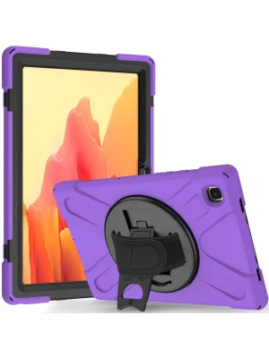 Newface Samsung Galaxy T220 Tab A7 Lite 8.7 Kılıf Amazing Tablet Kapak - Mor