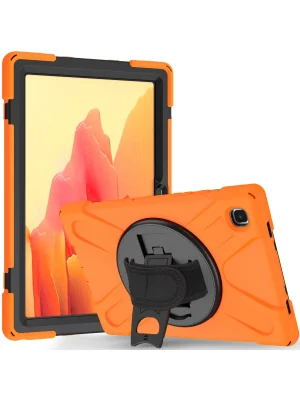 Newface Samsung Galaxy T220 Tab A7 Lite 8.7 Kılıf Amazing Tablet Kapak - Turuncu