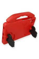 Newface Samsung Galaxy T220 Tab A7 Lite 8.7 Kılıf Like Stantlı Tablet Silikon - Kırmızı - Görsel 3