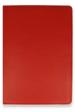 Newface Samsung Galaxy T280 Tab A 7 Kılıf 360 Tablet Deri Kılıf - Kırmızı - Görsel 3