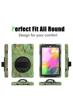 Newface Samsung Galaxy T290 Tab A 8 Kılıf Amazing Tablet Kapak - Kamuflaj - Görsel 3