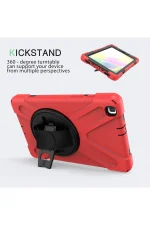 Newface Samsung Galaxy T290 Tab A 8 Kılıf Amazing Tablet Kapak - Kırmızı - Görsel 2
