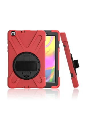 Newface Samsung Galaxy T290 Tab A 8 Kılıf Amazing Tablet Kapak - Kırmızı