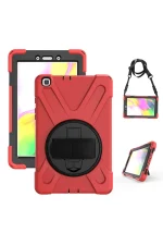 Newface Samsung Galaxy T290 Tab A 8 Kılıf Amazing Tablet Kapak - Kırmızı - Görsel 5