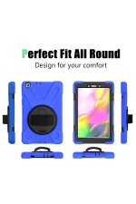 Newface Samsung Galaxy T290 Tab A 8 Kılıf Amazing Tablet Kapak - Mavi - Görsel 3