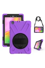 Newface Samsung Galaxy T290 Tab A 8 Kılıf Amazing Tablet Kapak - Mor - Görsel 5
