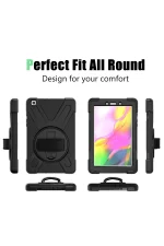 Newface Samsung Galaxy T290 Tab A 8 Kılıf Amazing Tablet Kapak - Siyah - Görsel 3