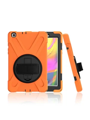 Newface Samsung Galaxy T290 Tab A 8 Kılıf Amazing Tablet Kapak - Turuncu