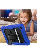 Newface Samsung Galaxy T290 Tab A 8 Kılıf Pars Tablet Kapak - Mavi - Görsel 6