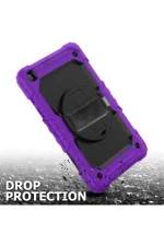 Newface Samsung Galaxy T290 Tab A 8 Kılıf Pars Tablet Kapak - Mor - Görsel 2