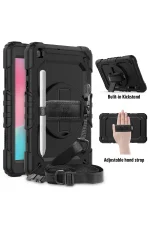 Newface Samsung Galaxy T290 Tab A 8 Kılıf Pars Tablet Kapak - Siyah