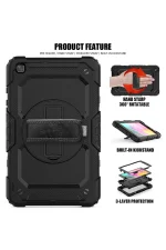 Newface Samsung Galaxy T290 Tab A 8 Kılıf Pars Tablet Kapak - Siyah - Görsel 3