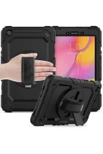 Newface Samsung Galaxy T290 Tab A 8 Kılıf Pars Tablet Kapak - Siyah - Görsel 5