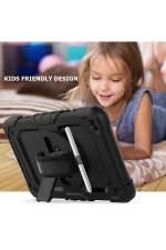 Newface Samsung Galaxy T290 Tab A 8 Kılıf Pars Tablet Kapak - Siyah - Görsel 6