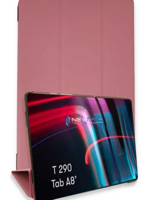 Newface Samsung Galaxy T290 Tab A 8 Kılıf Tablet Smart Kılıf - Pembe