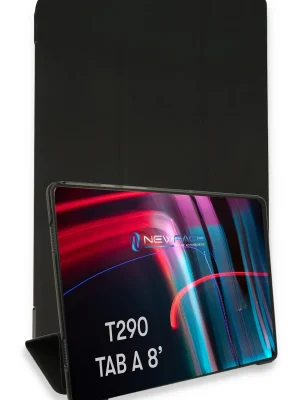 Newface Samsung Galaxy T290 Tab A 8 Kılıf Tablet Smart Kılıf - Siyah