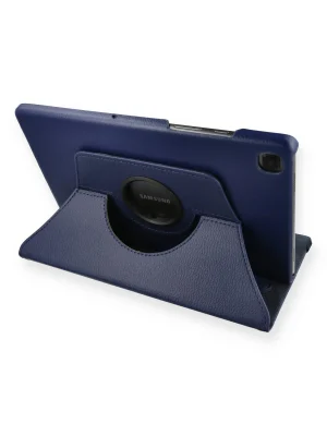 Newface Samsung Galaxy T500 Tab A7 10.4 Kılıf 360 Tablet Deri Kılıf - Lacivert