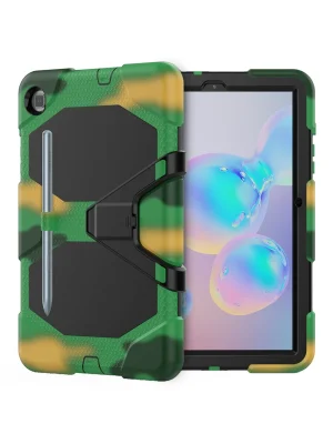 Newface Samsung Galaxy T500 Tab A7 10.4 Kılıf Griffin Tablet Kapak - Kamuflaj