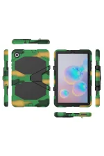 Newface Samsung Galaxy T500 Tab A7 10.4 Kılıf Griffin Tablet Kapak - Kamuflaj - Görsel 7